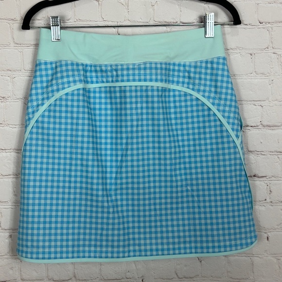 Lands' End quick dry elastic waist active board skort swim skirt, sz 4, GUC - Picture 6 of 6